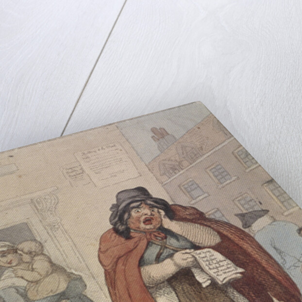 Last dying speech and Confession, plate III of Cries of London by H Merke