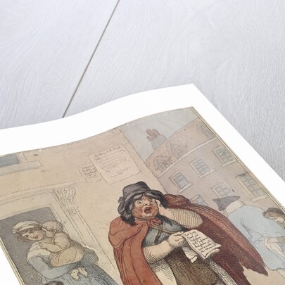 Last dying speech and Confession, plate III of Cries of London by H Merke