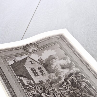 Laying the first stone of Blackfriars Bridge, London by Anonymous