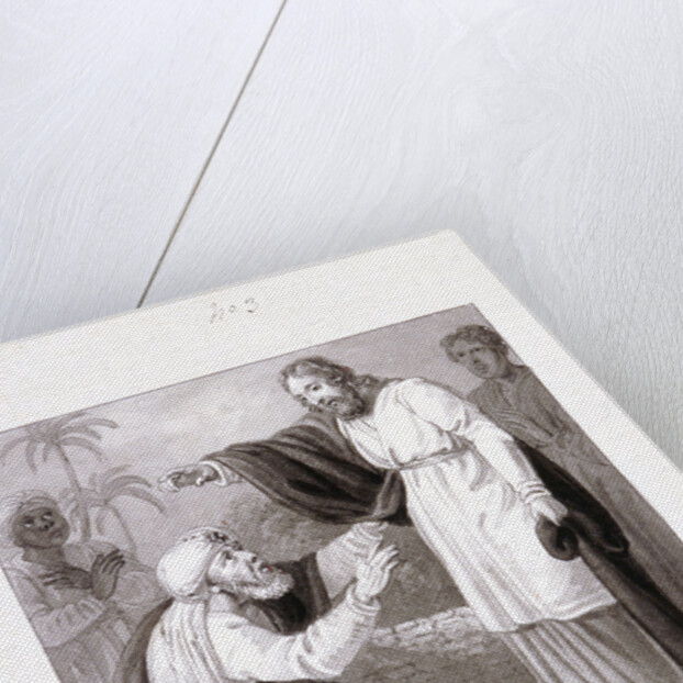 Christ and the Rich Man with the Dying Son by Henry Corbould