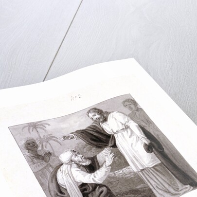 Christ and the Rich Man with the Dying Son by Henry Corbould