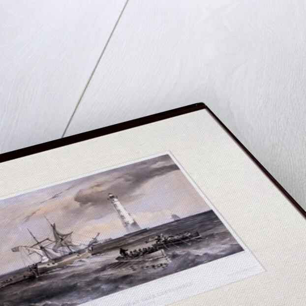 The Lighthouse at Cape Chersonese, Looking South by Thomas Goldsworth Dutton