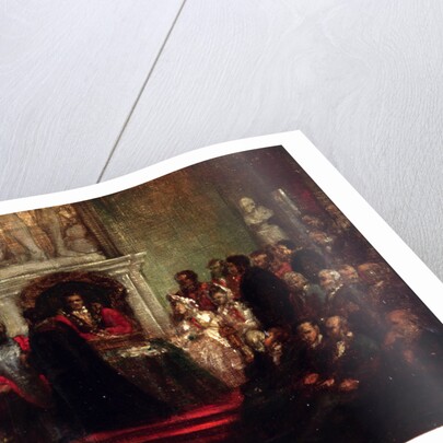 Presentation of the Freedom of the City to General Garibaldi, April 20 1864' by Sir John Gilbert