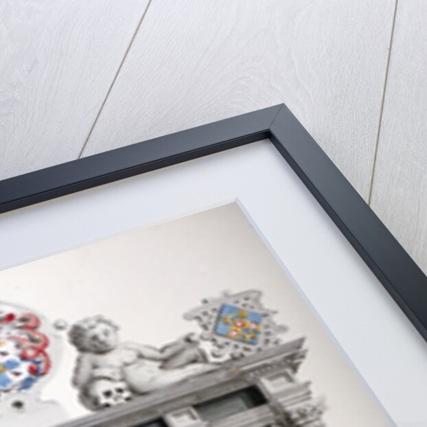 Monument in the Church of St Andrew Undershaft, Leadenhall Street, London, c1810 by Thomas Fisher