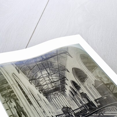 Interior of Austin Friars, City of London by Anonymous