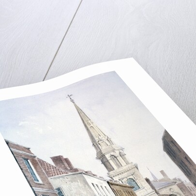 View of St Antholin from the west, City of London by