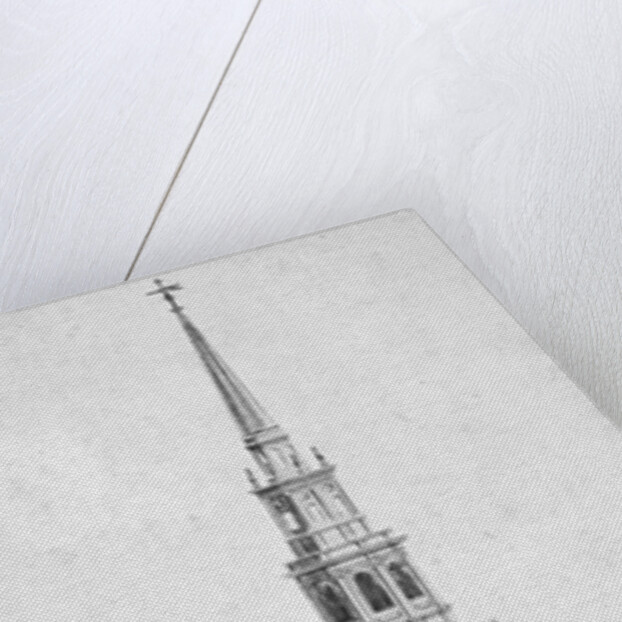 Steeple of St Bride's Church, Fleet Street, City of London by Anonymous
