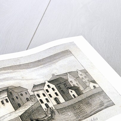 View of Blackfriars Stairs and surrounding buildings, City of London by Anonymous