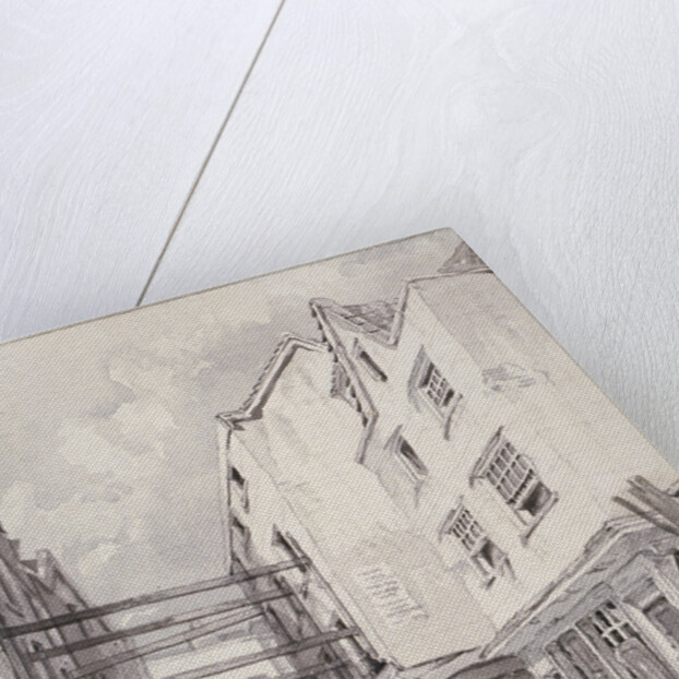 Chick Lane, City of London by Robert Blemmell Schnebbelie