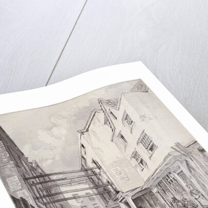 Chick Lane, City of London by Robert Blemmell Schnebbelie