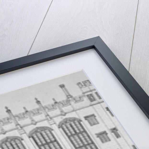 Elevation of the hall of Christ's Hospital, City of London by Anonymous