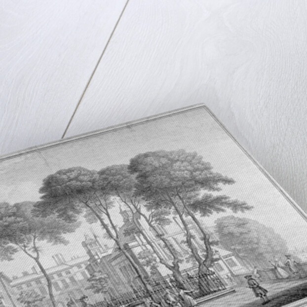 View of Fountain Court, Middle Temple, City of London by Henry Fletcher