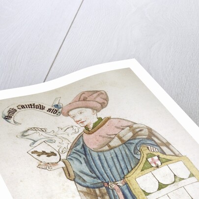 William Cantelowe, Sheriff of London 1448-1449, in aldermanic robes by Roger Leigh