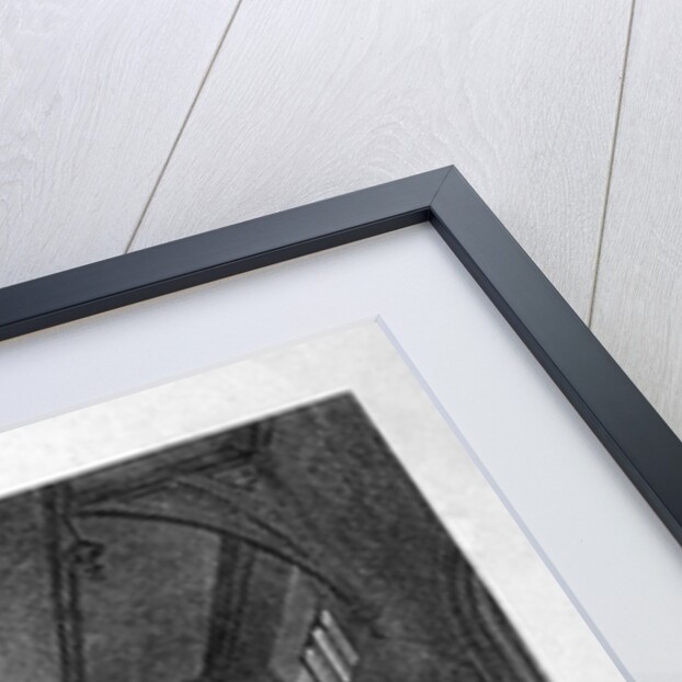 Interior of the Great Hall, Charterhouse, Finsbury, London by J Lewis