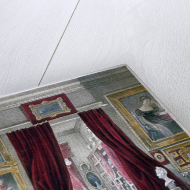 Lady Morgan's drawing room, no 11 William Street, Lowndes Square, Chelsea, London by Anonymous