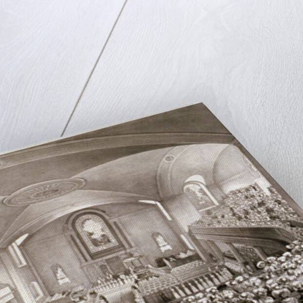 Interior of the Church of St John at Hackney, London by Anonymous