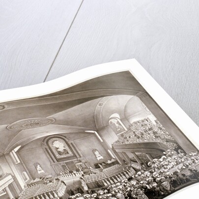 Interior of the Church of St John at Hackney, London by Anonymous