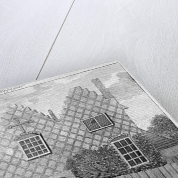 View of a house in Wells Street, Hackney, London by Anonymous