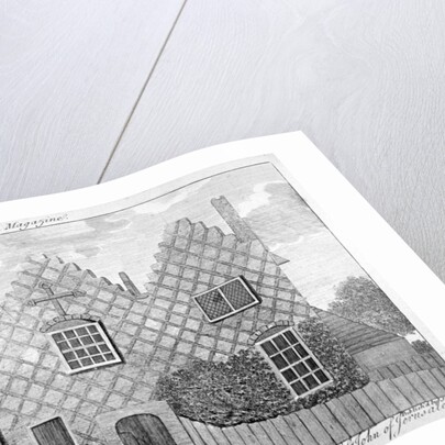 View of a house in Wells Street, Hackney, London by Anonymous