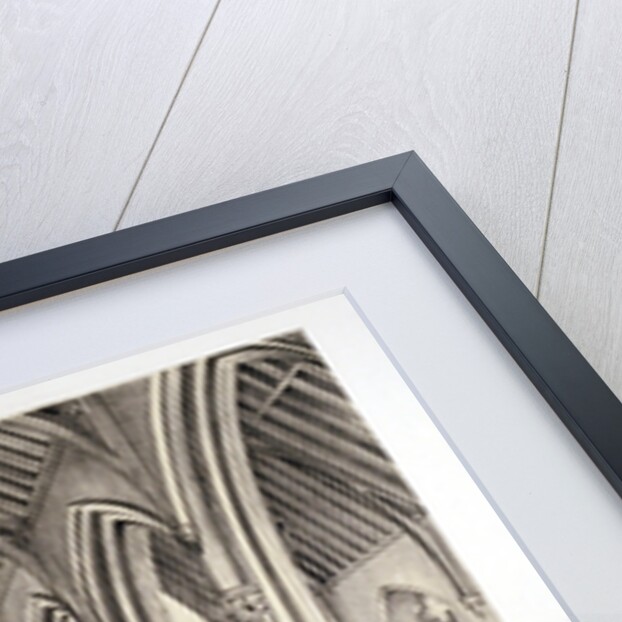 Interior view of St Barnabas Church, Homerton, Hackney, London by CJ Greenwood