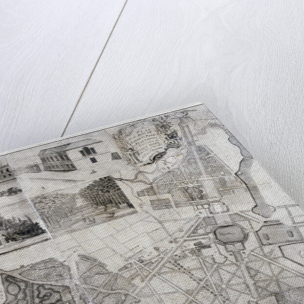 Plan and views of Wanstead House and Park in the borough of Redbridge, London by Anonymous