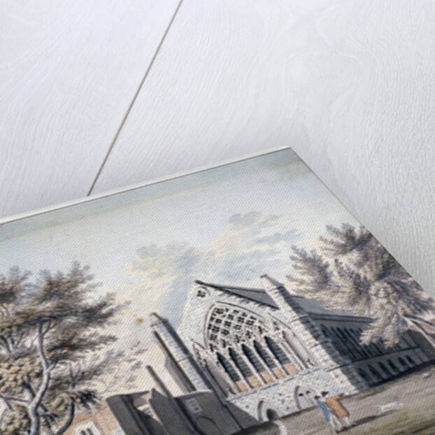 View of Ely House in Ely Place, Holborn, London by RB Godfrey