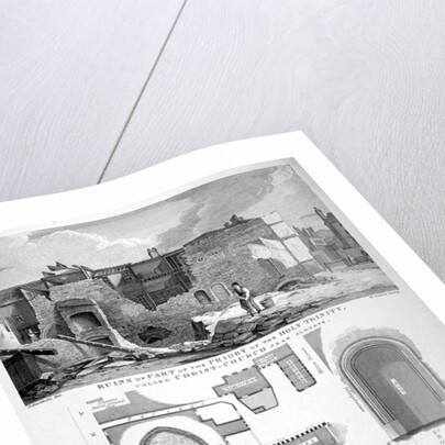 Priory of Holy Trinity, Duke's Place, City of London by William Taylor