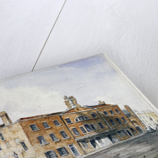 Premises of George March, licensed rectifier, in Cobham Row, Holborn, London by Anonymous