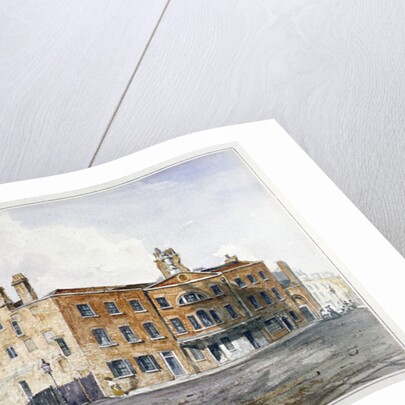 Premises of George March, licensed rectifier, in Cobham Row, Holborn, London by Anonymous