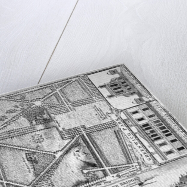 Plan of Greenwich Park, Greenwich, London by Anonymous