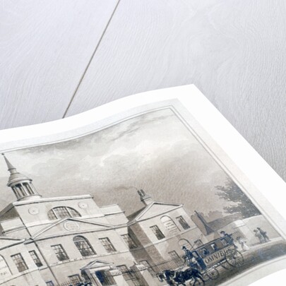 City of London Lying-In Hospital, City Road, Finsbury, London by Thomas Hosmer Shepherd