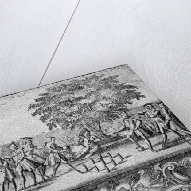 Men playing swill at Mulberry Garden, Clerkenwell, London by Anonymous