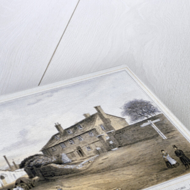 View of King John's Palace, Old Ford, Poplar, London by C Coghlan