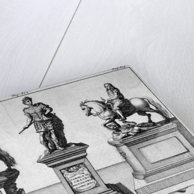 Statues of Kings Charles I and II by Anonymous