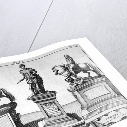 Statues of Kings Charles I and II by Anonymous