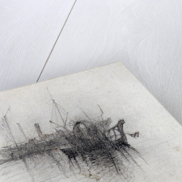 Study of Shipping by John Ruskin