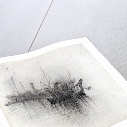 Study of Shipping by John Ruskin