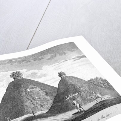 Bartlow Hills near Ashdon in Essex by Anonymous