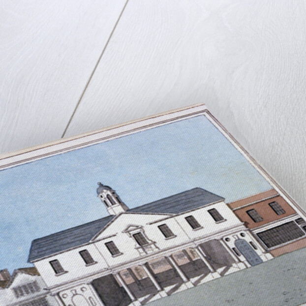View of Romford Market House, Essex by Anonymous