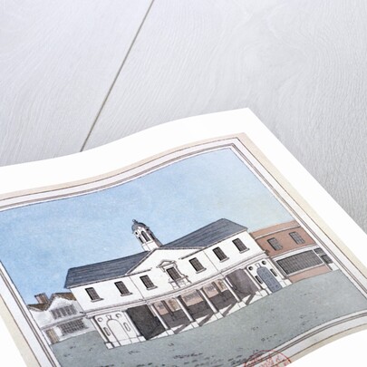 View of Romford Market House, Essex by Anonymous