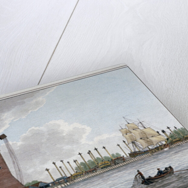 Brunswick Dock, Blackwall, London by Charles Tomkins