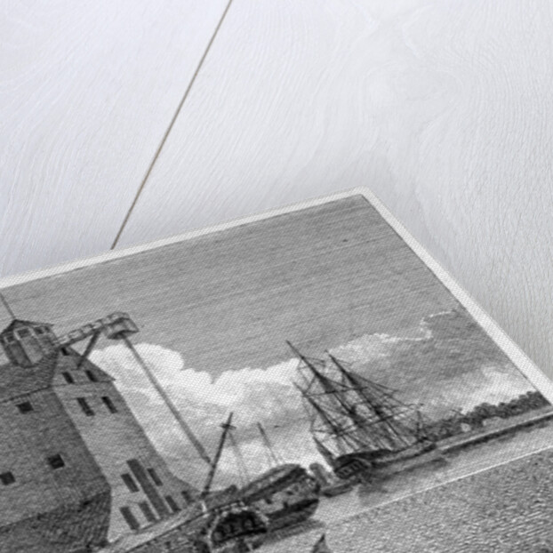 Brunswick Dock, Blackwall, London by Anonymous