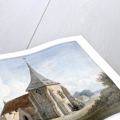 Thirnham Church, near Maidstone, Kent by James Duffield Harding