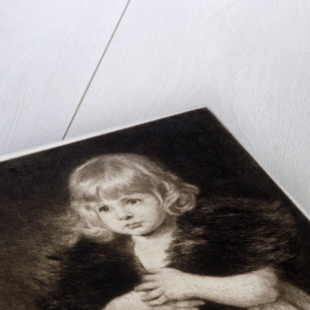 Miss Mildred Carter - Grandmother's Boa by Anna Lea Merritt