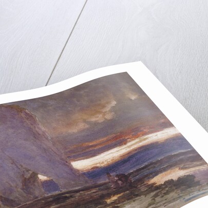 Beach and Cliffs by Edwin Ellis