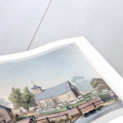 View of St Mary's Church, Paddington, London by Anonymous