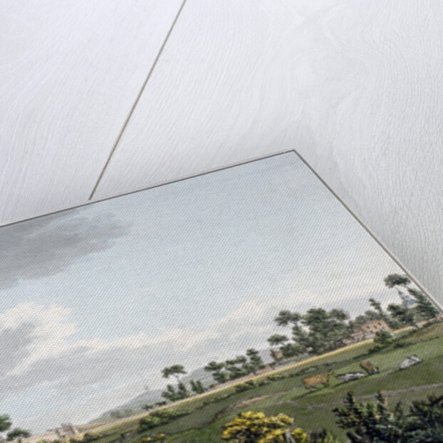 The Bayswater Conduit, with a distant view of the Paddington Canal, London by Charles Tomkins