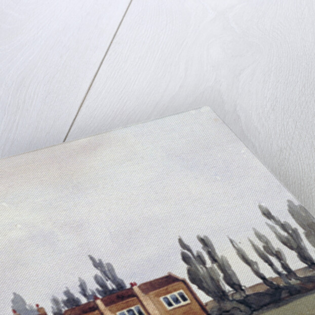 East view of Chalk Farm Tavern, St Pancras, London by Edmund Marks