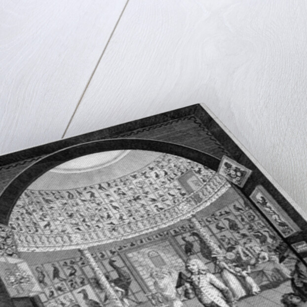 Interior view of the Leverian Museum, Albion Place, Southwark, London by William Skelton