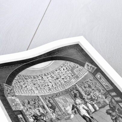 Interior view of the Leverian Museum, Albion Place, Southwark, London by William Skelton